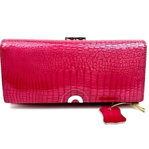 New Genuine Leather Large Wallet Crocodile gift box